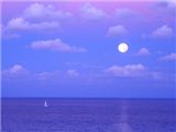 Enchanted Moonrise, Cancun, Mexico - 1600x1200 -